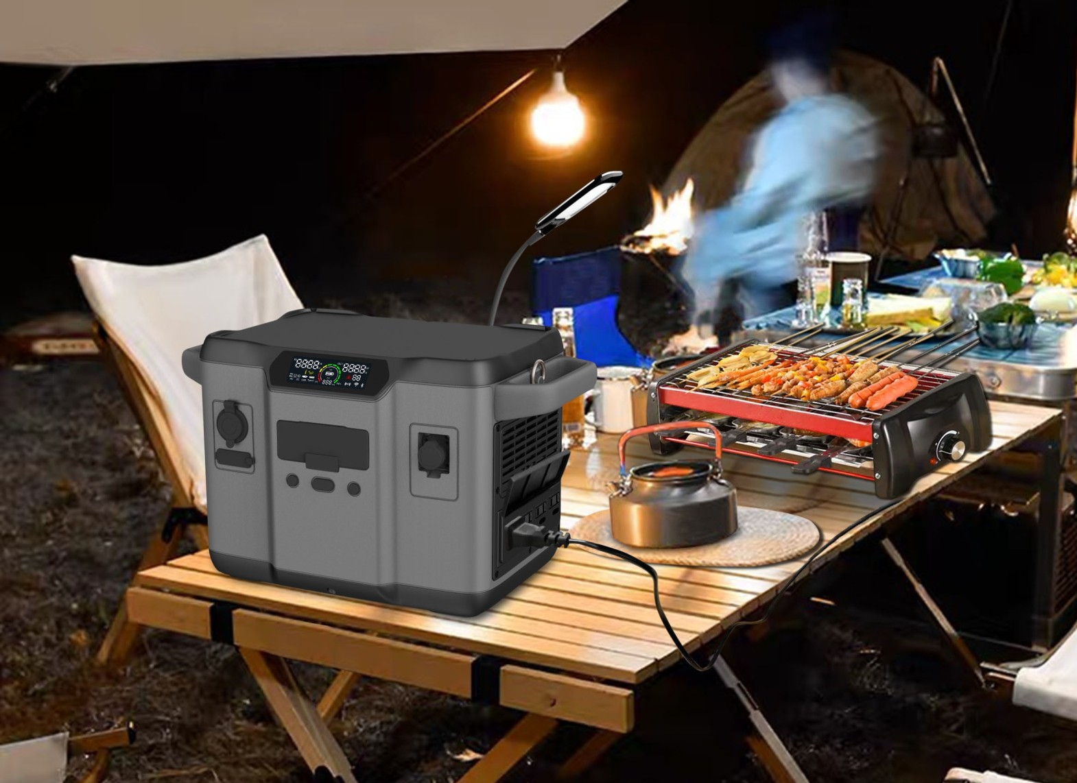 Ceallraí Litiam Stórála Fuinnimh Chónaithe 1200W